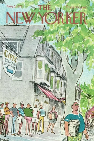 Постер с обложкой The New Yorker 06.08.1973