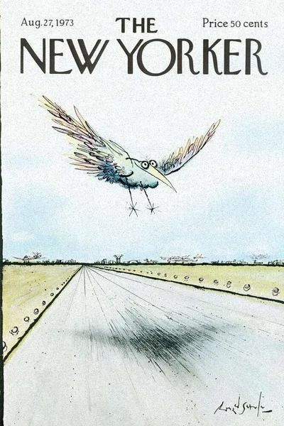 Постер с обложкой The New Yorker 27.08.1973