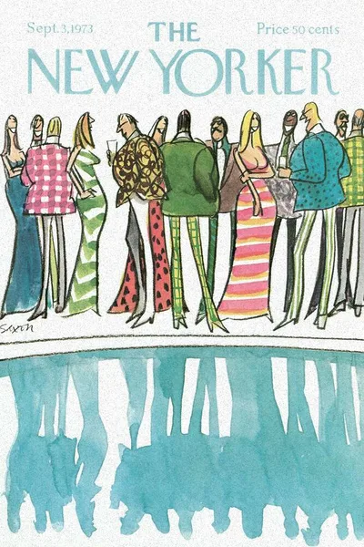 Постер с обложкой The New Yorker 03.09.1973