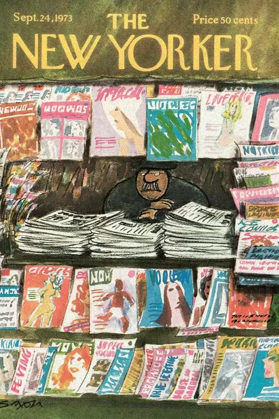 Постер с обложкой The New Yorker 24.09.1973