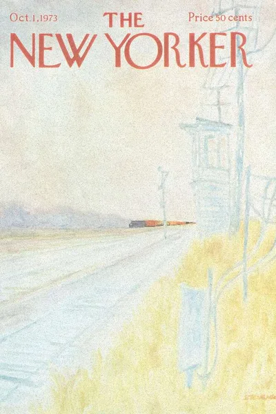 Постер с обложкой The New Yorker 01.10.1973
