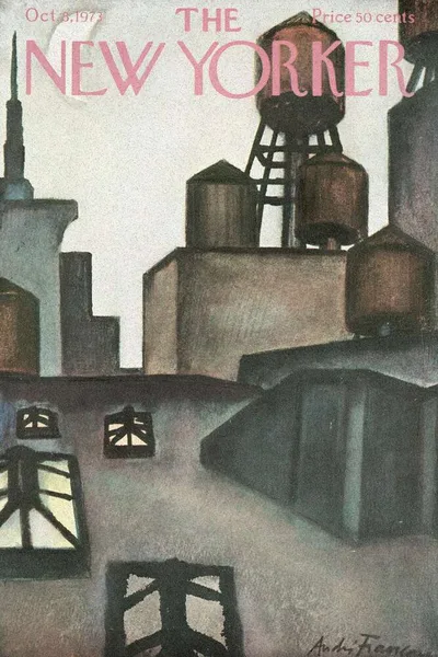 Постер с обложкой The New Yorker 08.10.1973