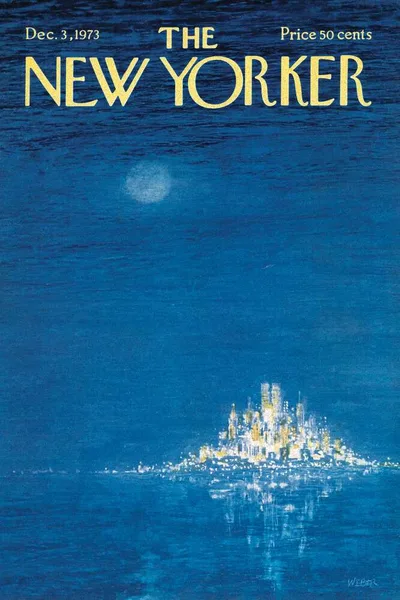Постер с обложкой The New Yorker 03.12.1973
