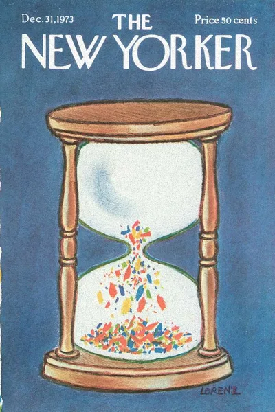Постер с обложкой The New Yorker 31.12.1973
