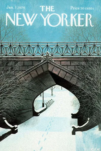 Постер с обложкой The New Yorker 07.01.1974