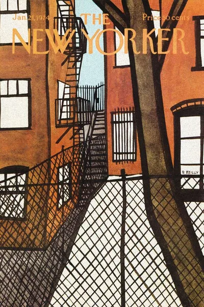 Постер с обложкой The New Yorker 21.01.1974