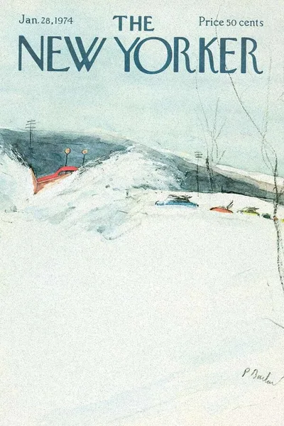 Постер с обложкой The New Yorker 28.01.1974