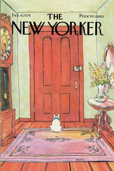 Постер с обложкой The New Yorker 04.02.1974