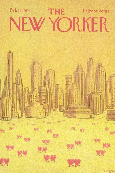 Постер с обложкой The New Yorker 18.02.1974