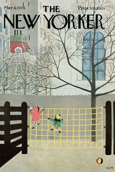 Постер с обложкой The New Yorker 04.03.1974