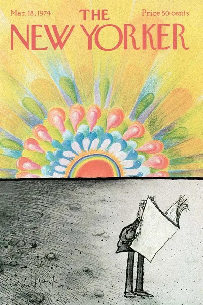Постер с обложкой The New Yorker 18.03.1974