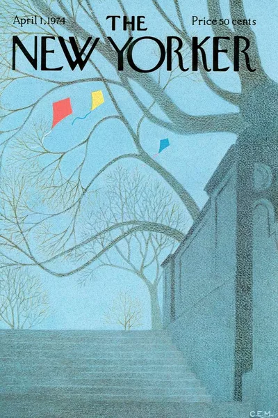 Постер с обложкой The New Yorker 01.04.1974