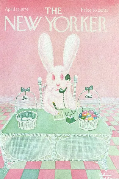 Постер с обложкой The New Yorker 15.04.1974