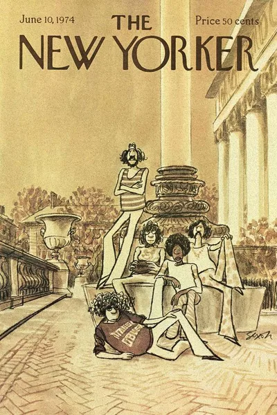 Постер с обложкой The New Yorker 10.06.1974