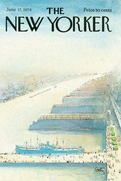 Постер с обложкой The New Yorker 17.06.1974