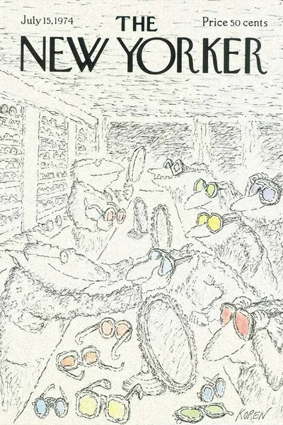 Постер с обложкой The New Yorker 15.07.1974
