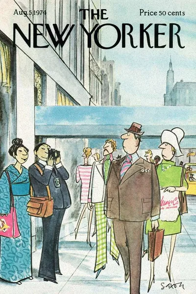 Постер с обложкой The New Yorker 05.08.1974