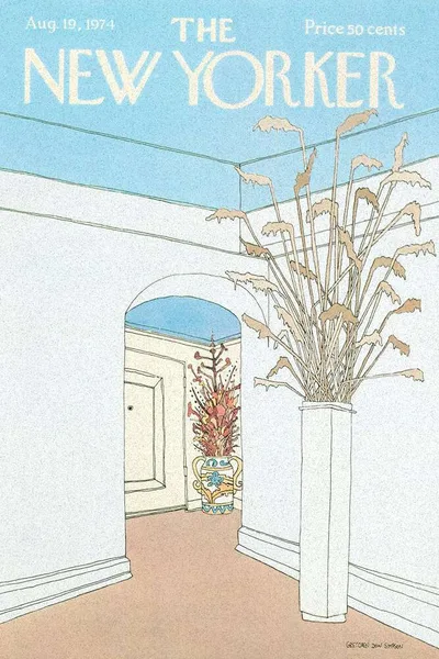 Постер с обложкой The New Yorker 19.08.1974