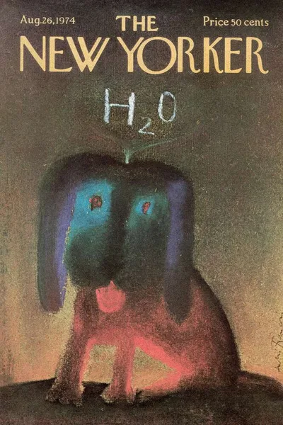 Постер с обложкой The New Yorker 26.08.1974