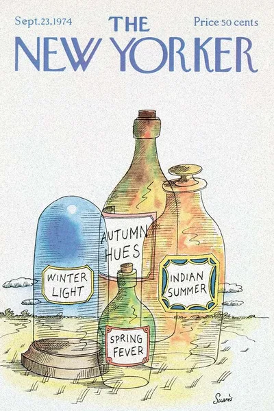 Постер с обложкой The New Yorker 23.09.1974
