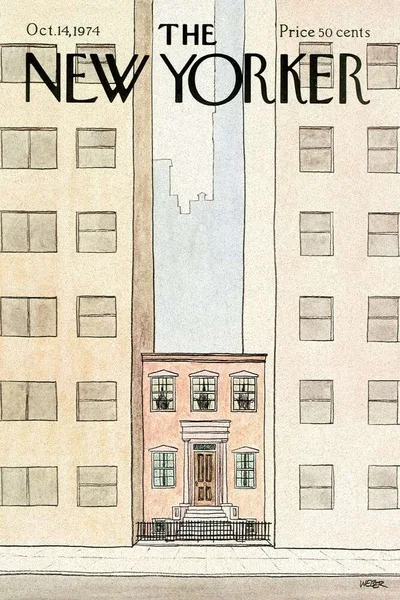 Постер с обложкой The New Yorker 14.10.1974