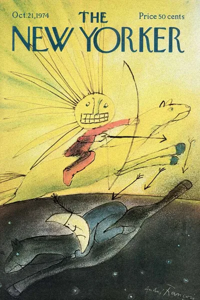 Постер с обложкой The New Yorker 21.10.1974