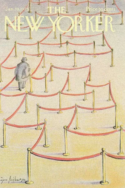 Постер с обложкой The New Yorker 20.01.1975
