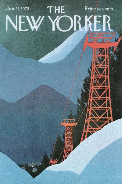 Постер с обложкой The New Yorker 27.01.1975