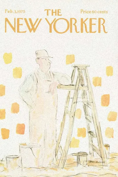 Постер с обложкой The New Yorker 03.02.1975