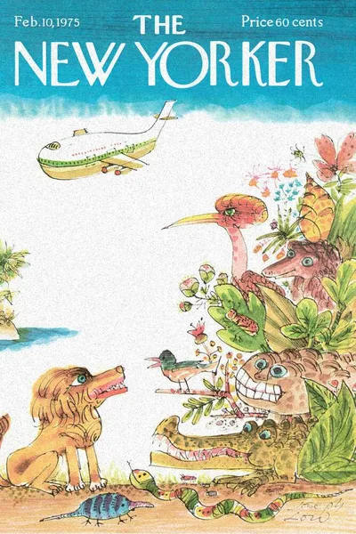 Постер с обложкой The New Yorker 10.02.1975