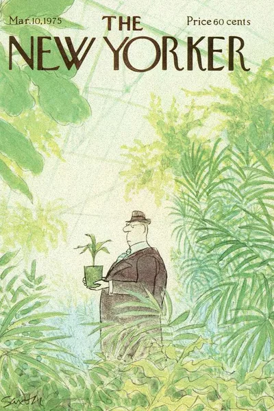 Постер с обложкой The New Yorker 10.03.1975