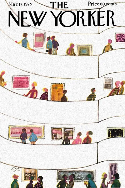 Постер с обложкой The New Yorker 17.03.1975