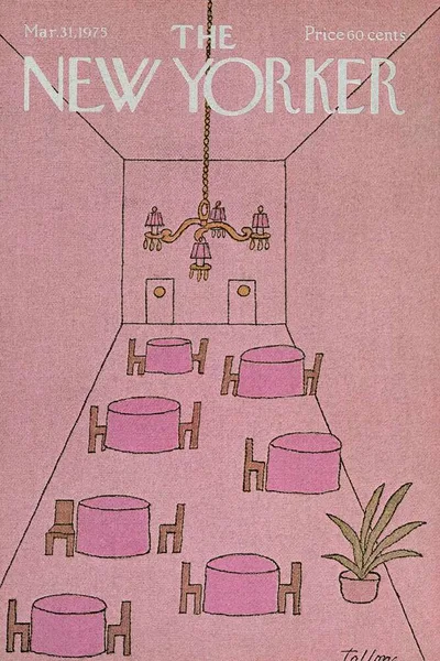 Постер с обложкой The New Yorker 31.03.1975