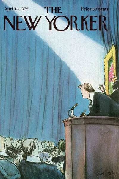 Постер с обложкой The New Yorker 14.04.1975