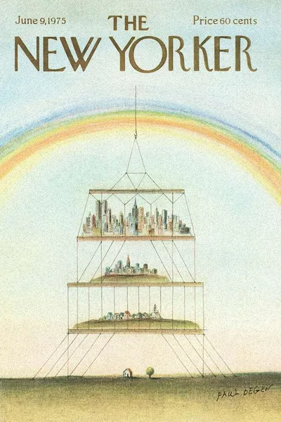 Постер с обложкой The New Yorker 09.06.1975