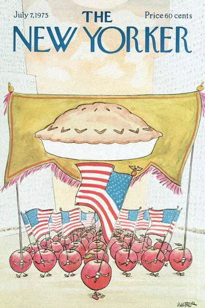 Постер с обложкой The New Yorker 07.07.1975