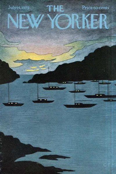 Постер с обложкой The New Yorker 14.07.1975