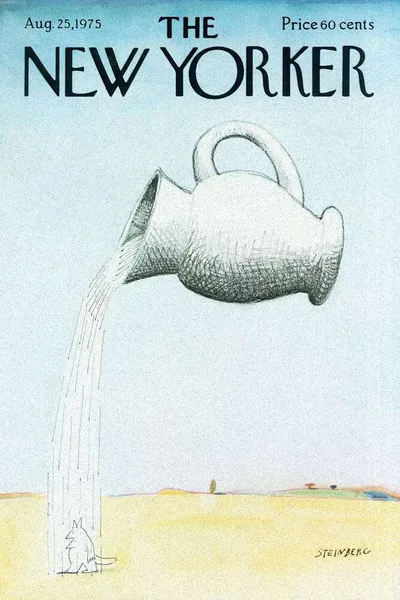 Постер с обложкой The New Yorker 25.08.1975