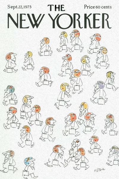 Постер с обложкой The New Yorker 22.09.1975