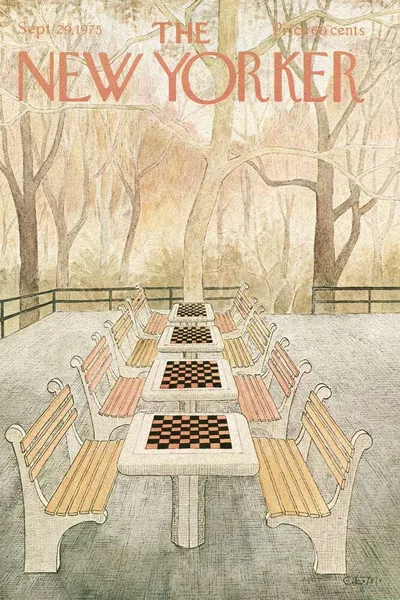 Постер с обложкой The New Yorker 29.09.1975