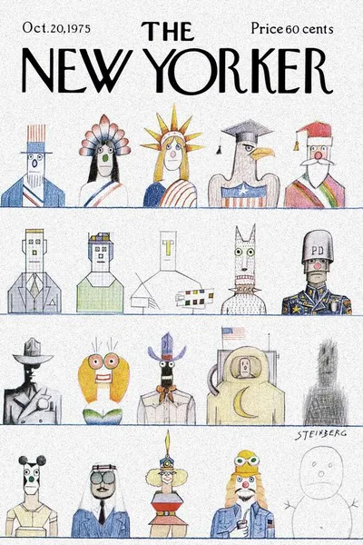 Постер с обложкой The New Yorker 20.10.1975