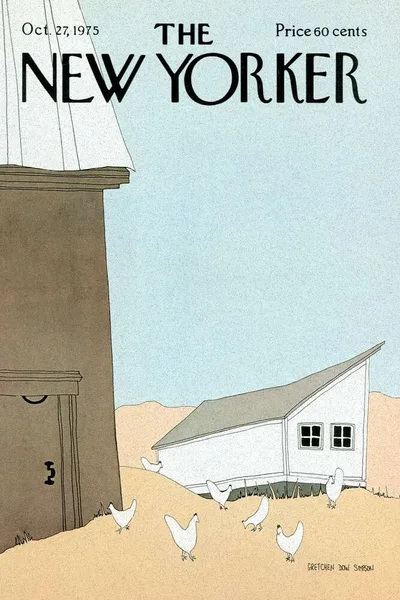 Постер с обложкой The New Yorker 27.10.1975