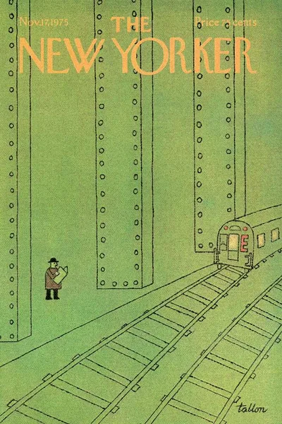 Постер с обложкой The New Yorker 17.11.1975