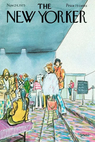 Постер с обложкой The New Yorker 24.11.1975