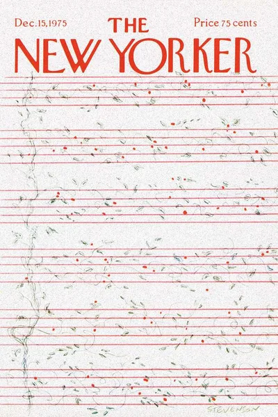 Постер с обложкой The New Yorker 15.12.1975