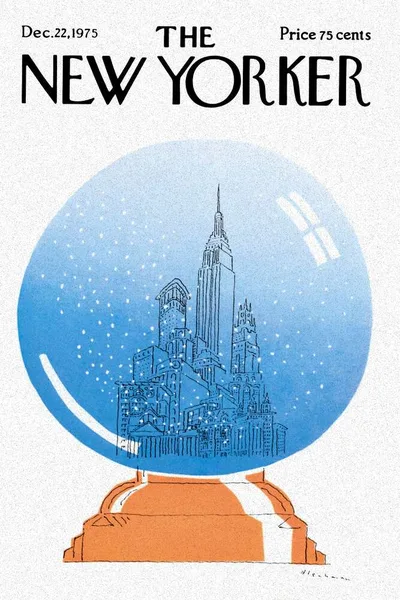 Постер с обложкой The New Yorker 22.12.1975