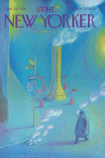 Постер с обложкой The New Yorker 26.01.1976