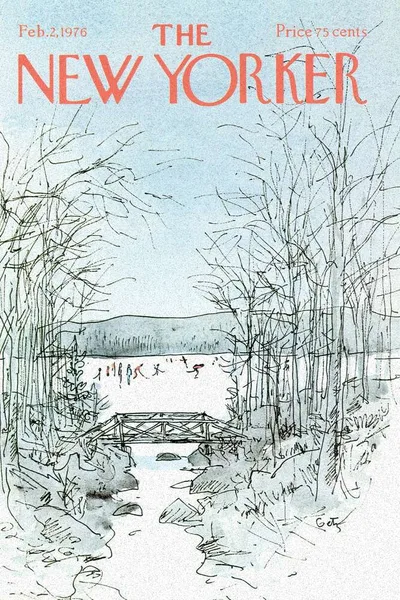 Постер с обложкой The New Yorker 02.02.1976