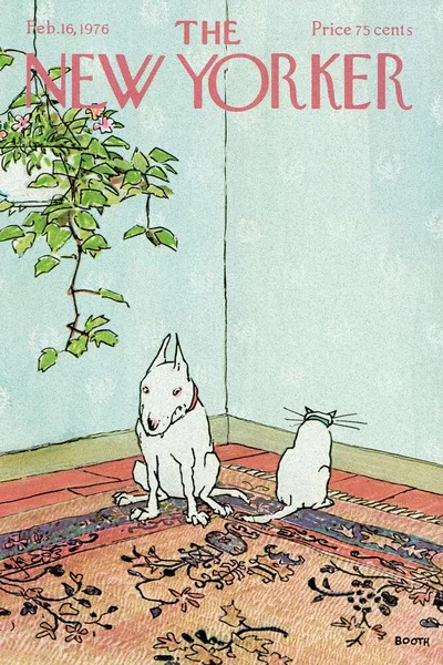 Постер с обложкой The New Yorker 16.02.1976
