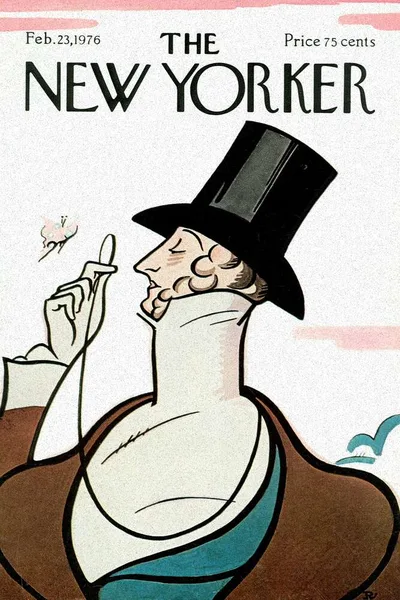 Постер с обложкой The New Yorker 23.02.1976